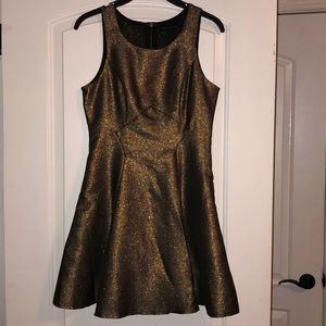 Hot & Delicious gold sparkle dress